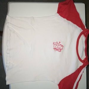 brandy melville devil crop top